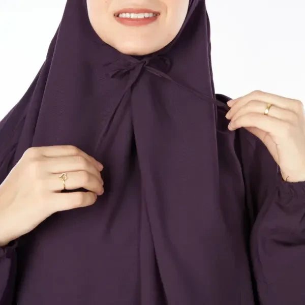 خمار بأكمام سادة