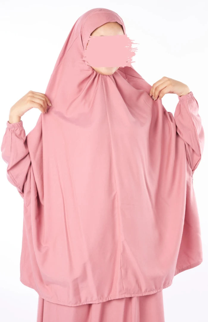 خمار بأكمام سادة
