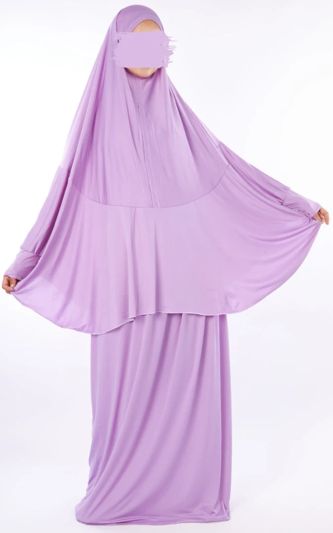 طقم صلاه حريمي سادة