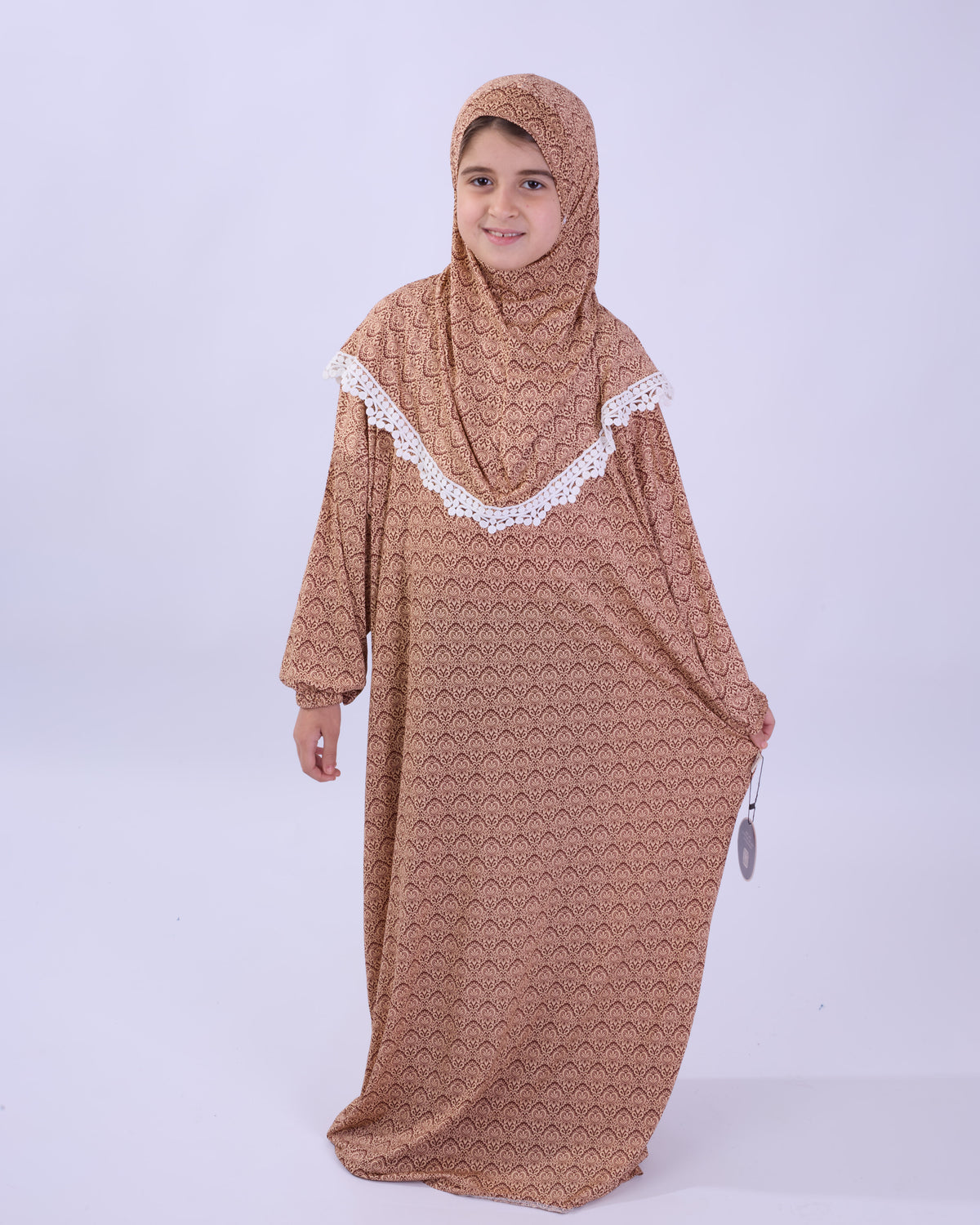 اسدال بخمار أطفالي مشجر